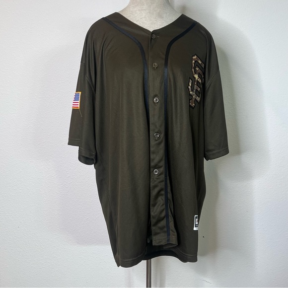 Majestic Other - SF Giants Pagan Majestic Jersey